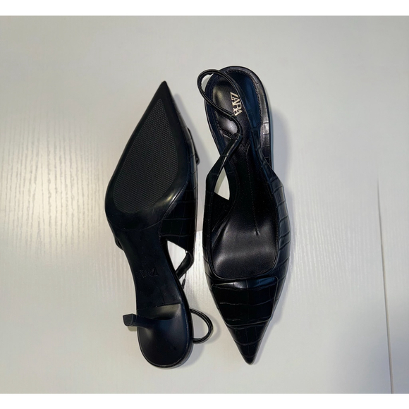 Printer Slingbacks Size 40 EU 9 US - Picture 7 of 8